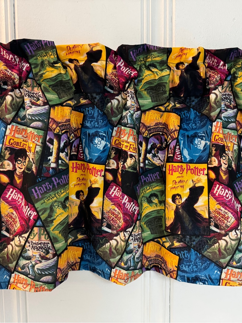 Harry Potter window valance curtain
